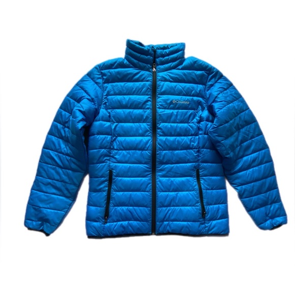 Columbia Vibrant Blue Quilted Jacket medium - Picture 1 of 11